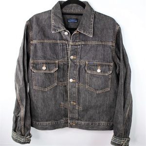 VTG Burberry Blue Label Denim Jean Jacket Men's L